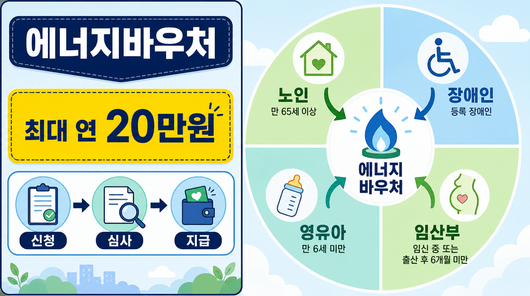 에너지바우처 신청 방법과 지원 금액 완벽 정리